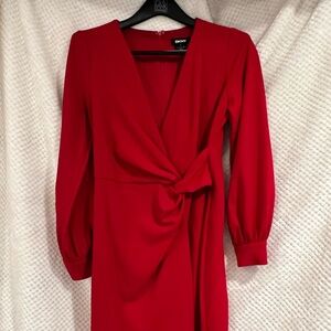 Women Red Cocktail Dress